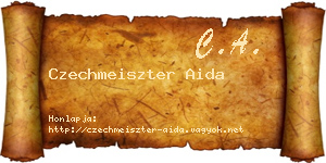 Czechmeiszter Aida névjegykártya